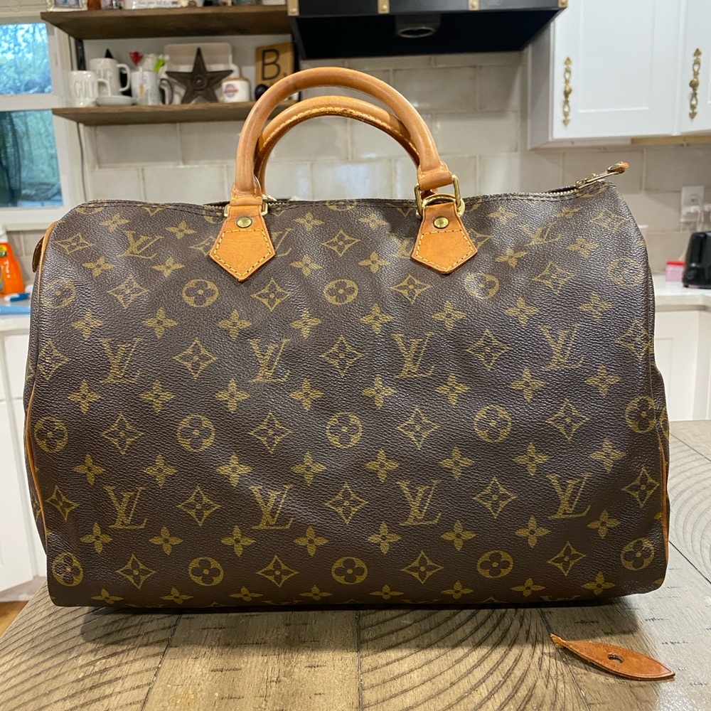 Louis Vuitton Speedy 35 Vintage Paris 1992 Excellent Condition